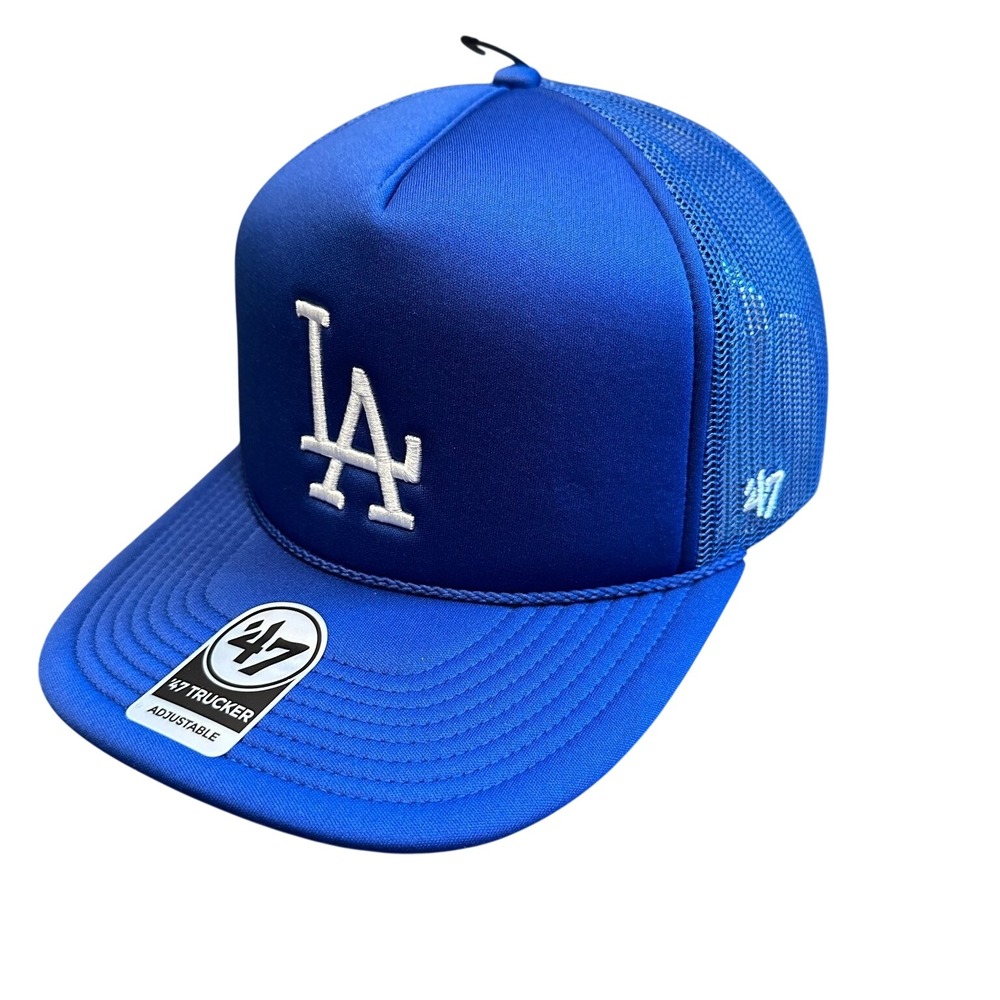 Los Angeles Dodgers '47 Trucker Hat Snapback Royal Blue Cooperstown MLB New